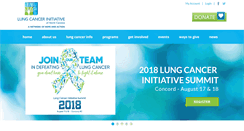 Desktop Screenshot of lungcancerinitiativenc.org